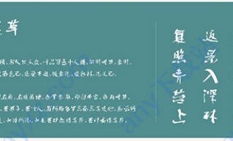 叶根友飘悦******字体