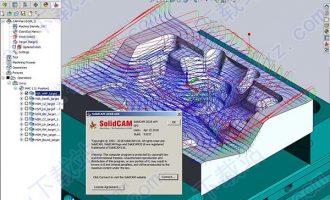 solidcam2018中文破解版-solidcam 2018 sp0 64位中文破解版下载 含安装教程